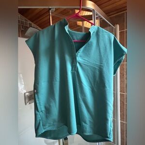 Figs -Cactus Rafaela™ - Mandarin Collar Scrub Top (extra small)